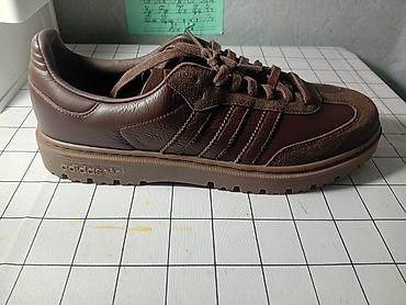 коробка адисей: Мужские кроссовки, 45, Adidas, Новый, цвет - Коричневый, Самовывоз — 3