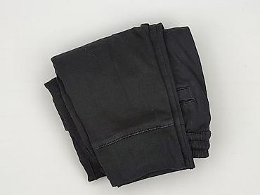 czarne cargo pull and bear: FSBN, Spodnie cargo damskie, rozmiar S — 6