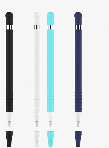 магнитный чехол: Чехол для стилуса Apple Pencil - силиконовый. Мягкий и удобный чехол