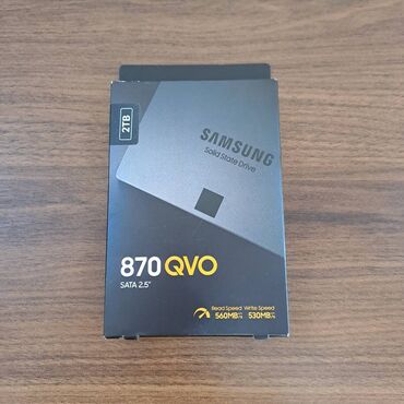 kompüterlərin alışı: Daxili SSD disk Samsung, 2 TB, 2.5", Yeni