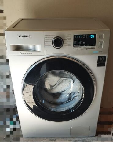 Ütülər və buxarlayıcılar: Paltaryuyan maşın Samsung, 6 kq, İşlənmiş, Avtomat, Qurutma var, Kredit yoxdur, Ünvandan götürmə, Pulsuz çatdırılma
