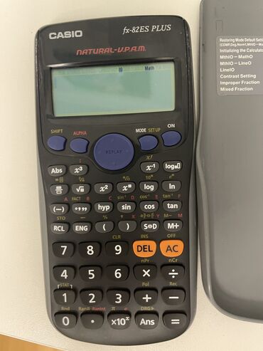 samsung not 3 satın alın: Casio Fx-82Es Plus elmə funksiya kalkulyator SAT imtahanlarında