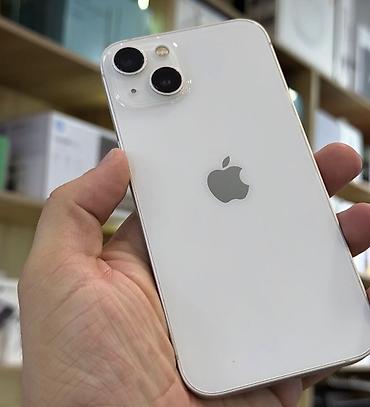 iphone 111: IPhone 13, 128 GB, Ağ, Zəmanət, Simsiz şarj, Face ID — 2