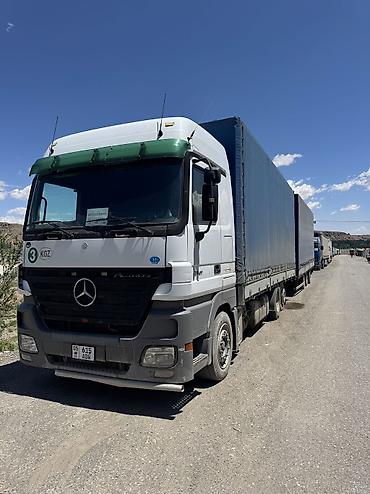 385 55: Тягач, Mercedes-Benz, 2005 г., Тентованный — 2