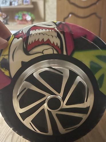 elekt: Rəngarəng qrafiti dizaynlı hoverboard (giroskuter) - Təkər ölçüsü — 3