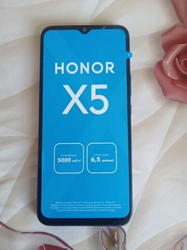 honor telefon: Honor X5, 32 GB, rəng - Göy