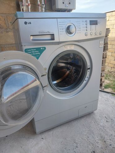 Paltaryuyan maşınlar: Paltaryuyan maşın LG, 6 kq, İşlənmiş, Avtomat, Qurutma var, Kredit yoxdur, Ödənişli çatdırılma