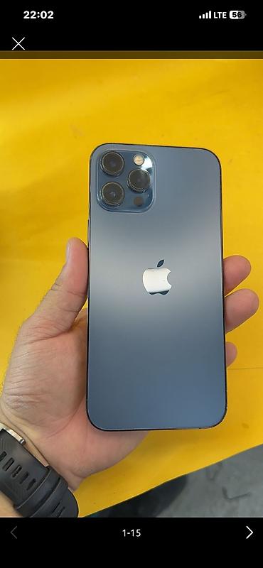 IPhone 12 Pro Max, Б/у, 256 ГБ, Blue Titanium, 89 % at lalafo.kg IPhone 12 Pro Max, Б/у, 256 ГБ, Blue Titanium, 89 %