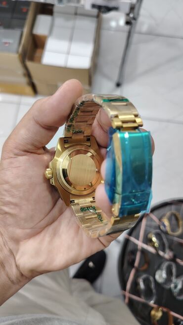 Qol saatları: Yeni, Qol saatı, Rolex, rəng - Qızılı — 14