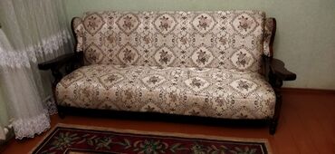 купить диван бу в баку: Диван, Б/у, Нераскладной, Без подьемного механизма, Ткань, Нет доставки