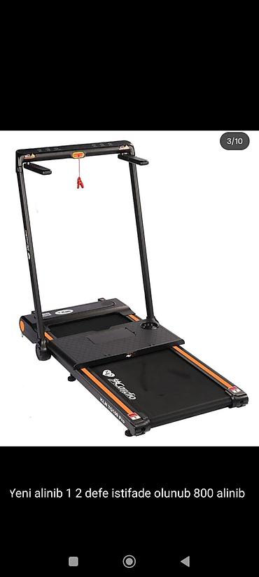 İdman və istirahət: Qaçış trenajoru – KLM TQ100 Pro - Kompakt, qatlanan dizayn: yerə — 1