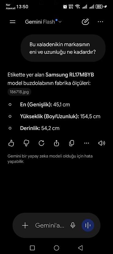soyuducular 2ci el: İşlənmiş 2 qapılı Samsung Soyuducu Satılır, rəng - Boz — 4