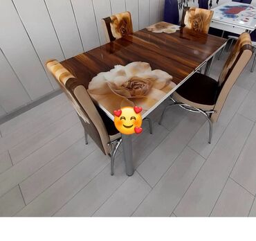 Masa və oturacaq dəstləri: Kuxna masa desdi