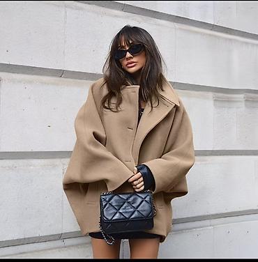 Личные вещи: Объёмное женское пальто-пиджак в стиле oversize. Под Zara Идеальный — 1