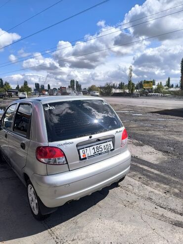 кант машина: Daewoo Matiz: 2008 г., 0.8 л, Механика, Бензин, Хэтчбэк