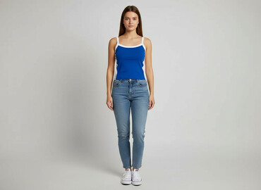 t shirty na ramiączkach damskie: Top damski, rozmiar S