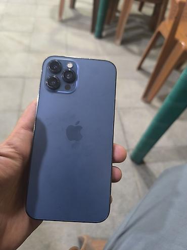 iphone 12 pro max: IPhone 12 Pro Max, 128 GB, Pacific Blue, Face ID — 1
