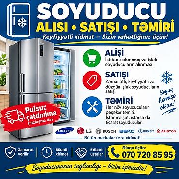 Soyuducu təmiri: Soyuducu alışı, satışı və təmiri – Keyfiyyətli xidmət, sizin — 1