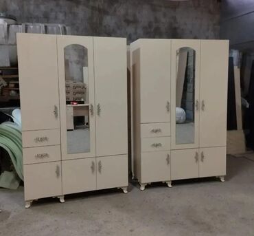 Dolablar: Yeni, Açılan, 3 qapılı Düz dolab, Qarderob, paltar dolabı, Azərbaycan — 3