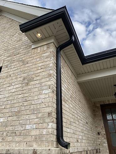 Водосточные желоба: Квадратный водосток на выезд Профессиональное изготовление квадратных — 3