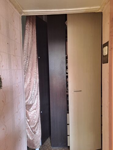 шкафы для девочек: Кийим салуучу шкаф, Түз, ЛДСП