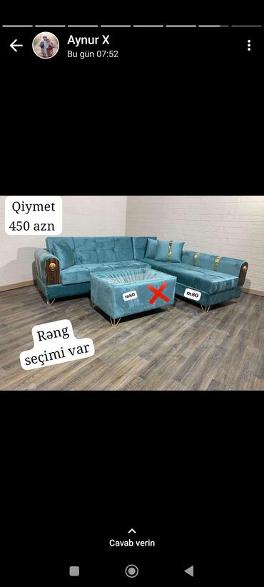 turkiyeden mebel sifarisi: Угловой диван, Раскладной, С подъемным механизмом