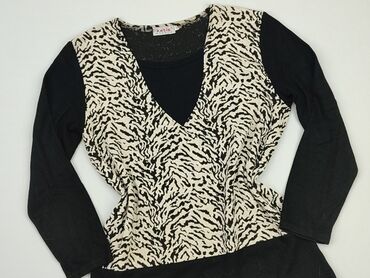 czarne bluzki rękaw 3 4: Блуза жіноча, XL, стан - Дуже гарний
