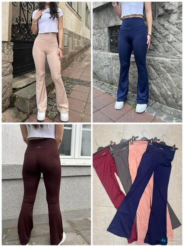 Pantalone: 🔥ZVONCARE 🔥1600 din ✔️ ili 2 za 2400❗️❗️❗️ ✔️Materijal: likra — 8