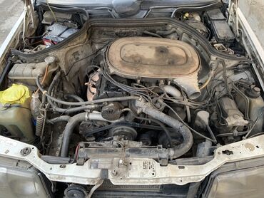Двигатели, моторы и ГБЦ: Бензиновый мотор Mercedes-Benz 1988 г., 2 л, Б/у, Оригинал, Германия