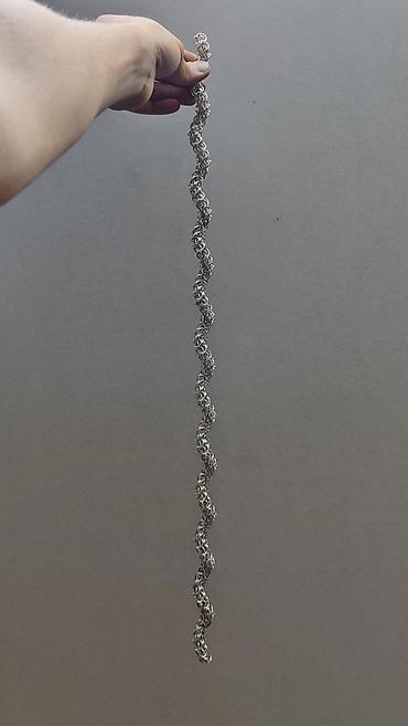 Серебряные цепочки: Серебряная цепь"Мегапитон" Вес 140 Длина 64 см. 100% Ручная работа — 6
