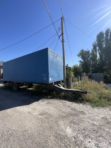 автобус бу: Продаётся тандем прицеп термо будка без оси. Можно отдельно будку