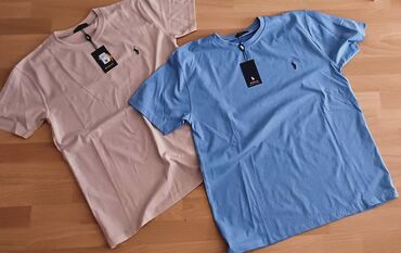 sivo odelo kombinacije: Men's T-shirt Ralph Lauren, S (EU 36), L (EU 40), XL (EU 42)