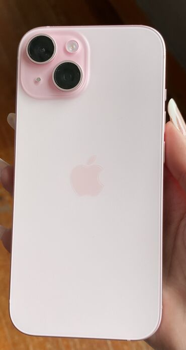 Apple iPhone: IPhone 15, 128 GB, Çəhrayı, Face ID