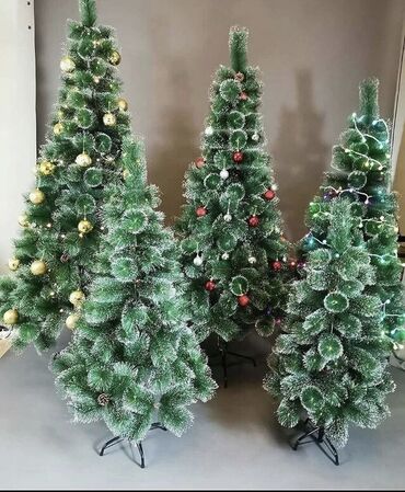 Yeni il ağacları: Yolka satisi teze mallar Endirimde 90 sm-19 man 120 sm-35man 150 — 16