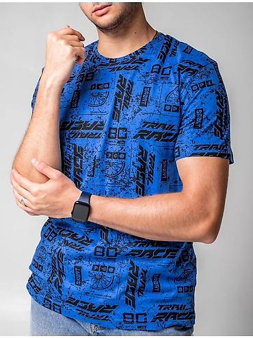 Футболки: Футболки оптом - Мужская/унисекс футболка для каждого дня - Материал — 6