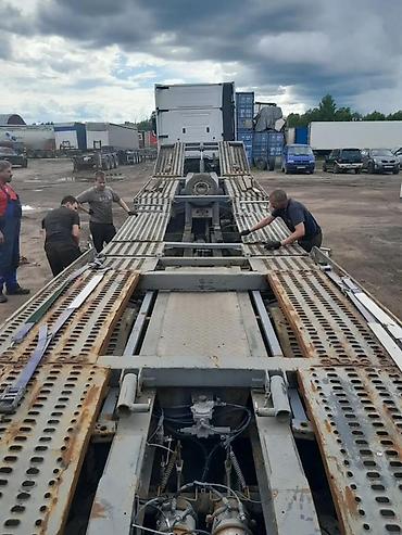 трал автовоз: Автовоз-полуприцеп для перевозки колесной техники специализированный — 4