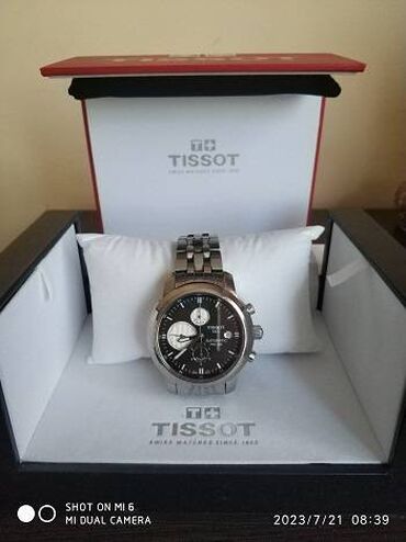 трос золото: Швейцарские хронограф Tissot механика с автоподзаводом оригинал в