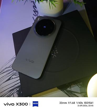 vivo y27s: Vivo X300, Новый, 512 ГБ, цвет - Черный, 2 SIM, eSIM — 2