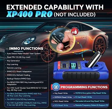 Автосервисное оборудование: AUTEL MaxiIM IM508S + XP400 Pro комплект для IMMO/ключей и полной — 4