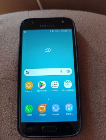 samsung islenmis telefonlar: Samsung Galaxy J3 2017, 32 GB, rəng - Qara, Sensor, İki sim kartlı