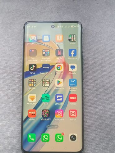 Honor X9b, 256 ГБ, цвет - Серый, Сенсорный, Отпечаток пальца, Беспроводная зарядка