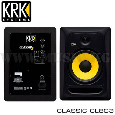 музыкальная студия: Студийные мониторы KRK Classic CL8G3 (пара) Монитор KRK Classic 8 -