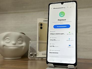 a06: Samsung Galaxy A06, Б/у, 128 ГБ, цвет - Золотой, 2 SIM — 6