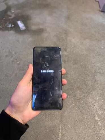 iphone dubay 14: Samsung Galaxy A31, 64 GB, rəng - Qara, Zəmanət, Sensor, Barmaq izi