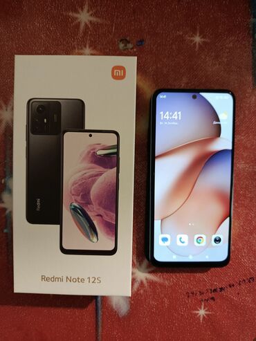 купить редми 9т бу: Redmi Note 12S, 256 GB, rəng - Göy, Barmaq izi