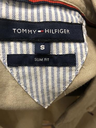 летняя рубашка мужская: Мужская рубашка, S, Tommy Hilfiger, Новый, цвет - Бежевый, Самовывоз — 2