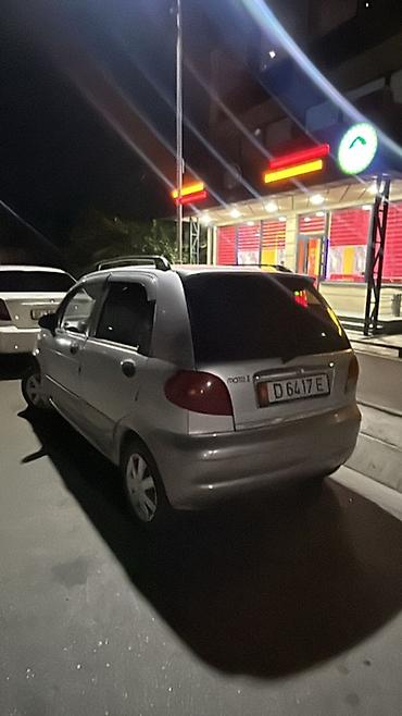 sprinter 4 4: Daewoo Matiz: 2002 г., 0.8 л, Автомат, Бензин, Хэтчбэк — 5