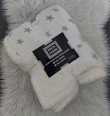 Ćebad i pokrivači: DELTA HOME Luxury Micro Mink-Sherpa ćebe Dimenzija 200x200 - Tip — 3