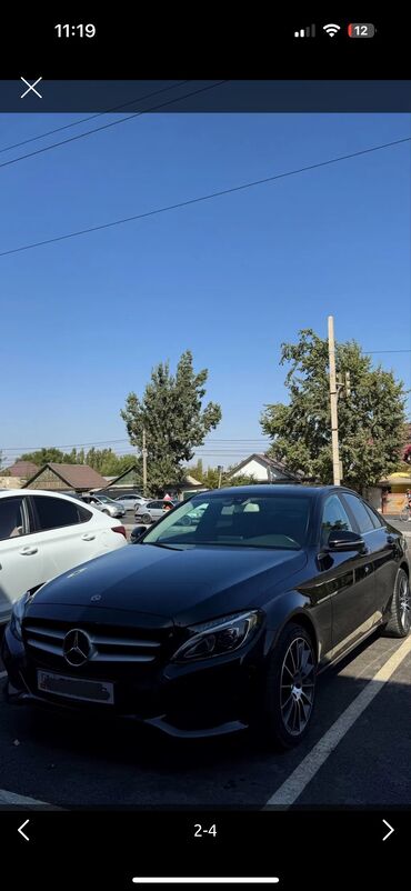 запчасти на мотоцикл бишкек: Mercedes-Benz C-Class: 2017 г., 2 л, Автомат, Дизель, Седан