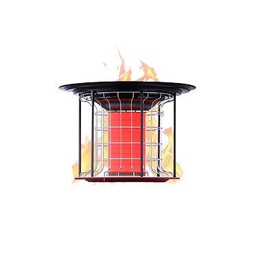 абогреватели: Газовый уличный обогреватель SN18- BS (Patio heater). Газовый уличный — 3